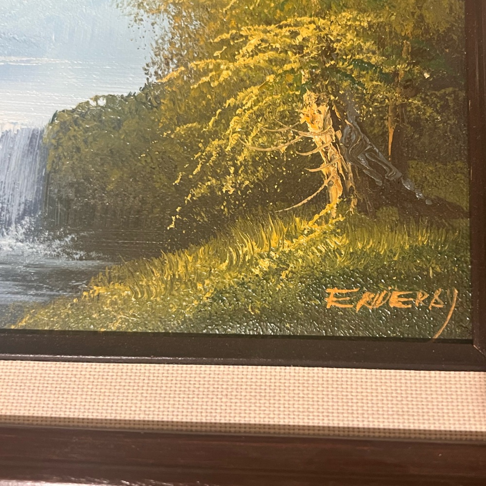Oil Painting, Vintage signed by the Artist.